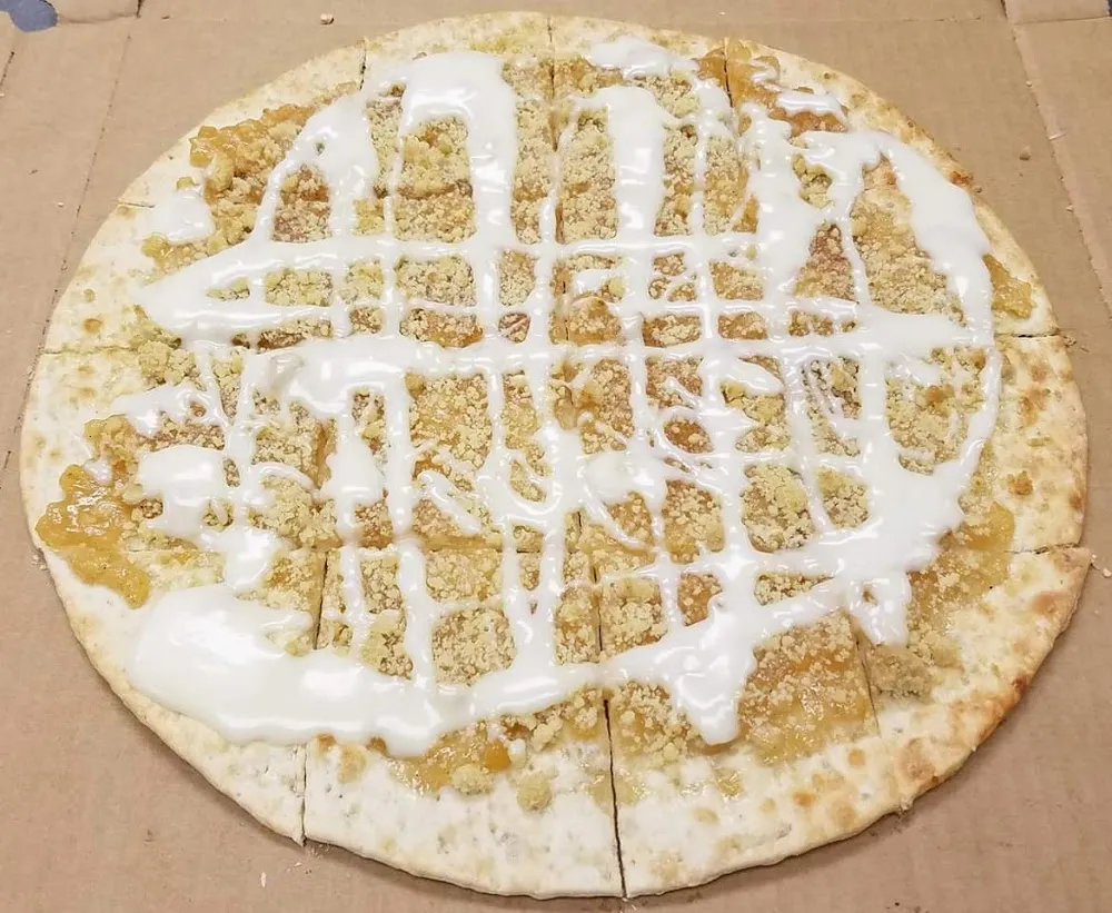Apple Dessert Pizza