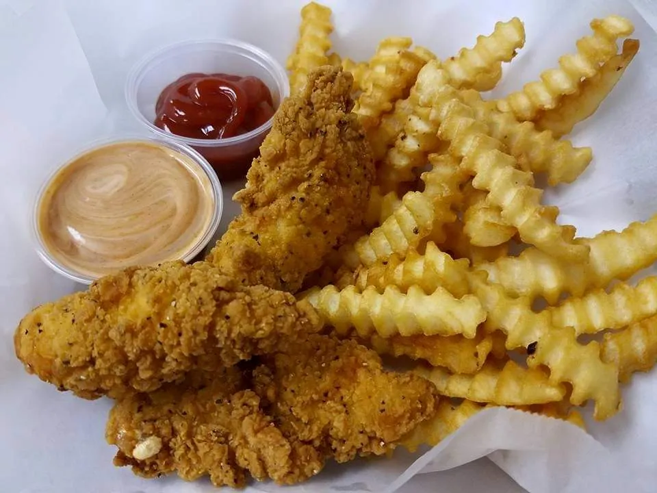 Chicken Strips and Fries
